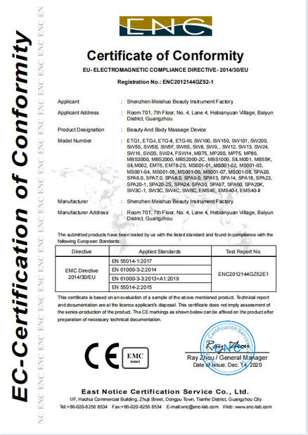 China Weifang Eva Electronic Technology Co. , Ltd. certificaten