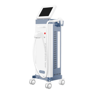 Fda goedgekeurde geavanceerde verticale witte kleur lichtenheer diode laser ontharing machine 808nm