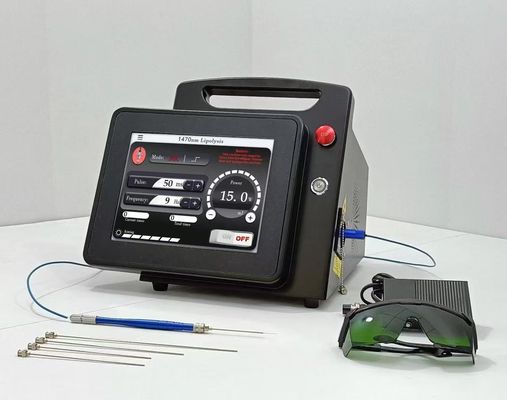 Onderbuik Behandeling gebied Laser Lipolyse 1470nm diode vezel laser Machine